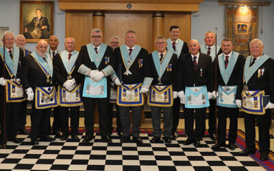 Temple of Uxbridge Lodge is 65 and still going strong!